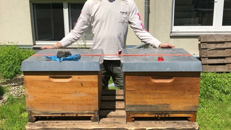 Bienenpatenschaft - Nathan Gardner - wir freuen uns, dass alles so super geklappt hat