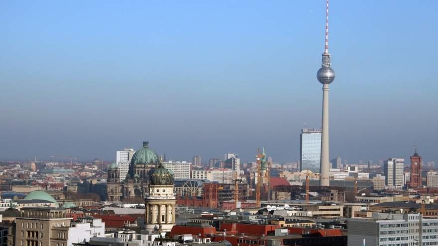 Panoramablick auf Berlin