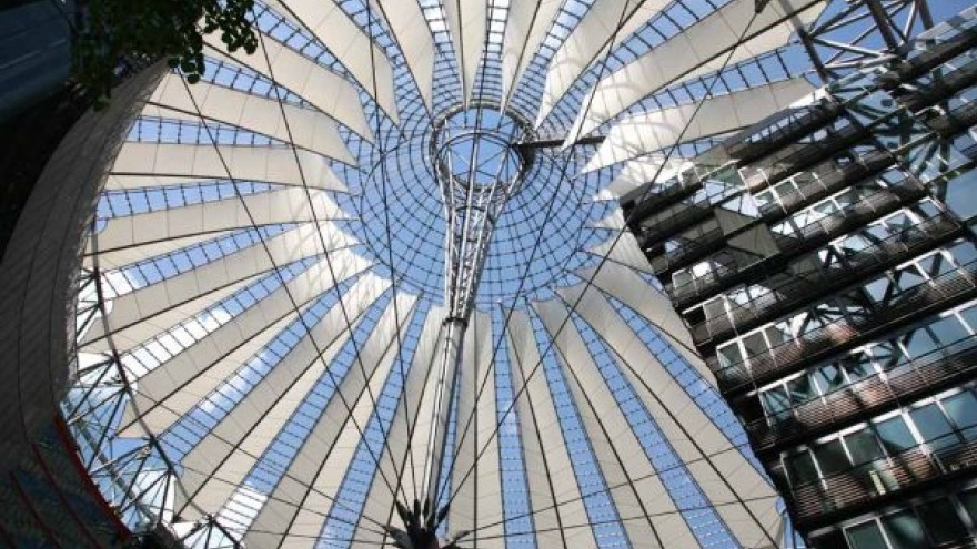 Potsdamer Platz in Berlin - Sony Center