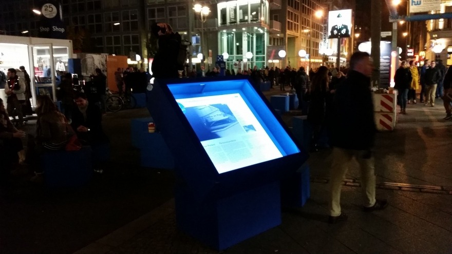 relexa hotel Berlin - 25 Jahre Mauerfall Lichtgrenze - Checkpoint Charlie