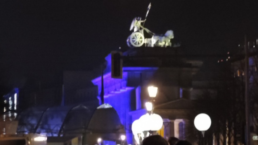 relexa hotel Berlin - 25 Jahre Mauerfall Lichtgrenze - Nähe Brandenburger Tor