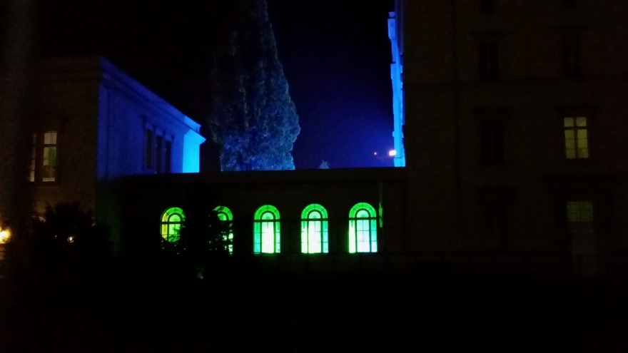 relexa hotel Berlin - 25 Jahre Mauerfall Lichtgrenze - Nähe Hamburger Bahnhof Schiffahrtskanal