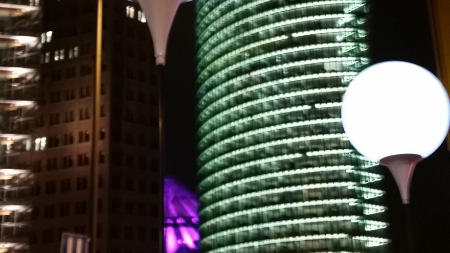 relexa hotel Berlin - 25 Jahre Mauerfall Lichtgrenze - Potsdamer Platz