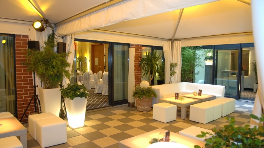 relexa hotel Berlin - Event Innenhof