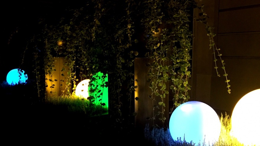 Festival Of Lights in unserem Innenhof