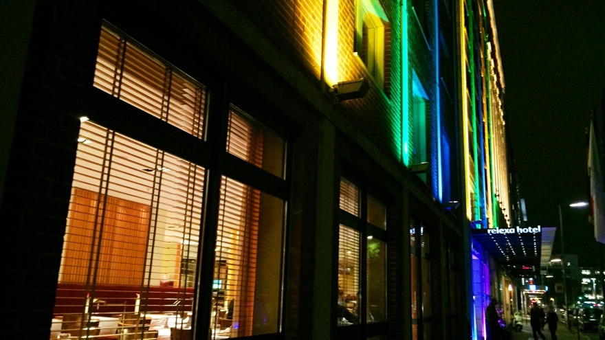 unsere Fassade in relexa Farben