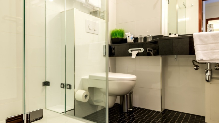 more comfort through low access in shower