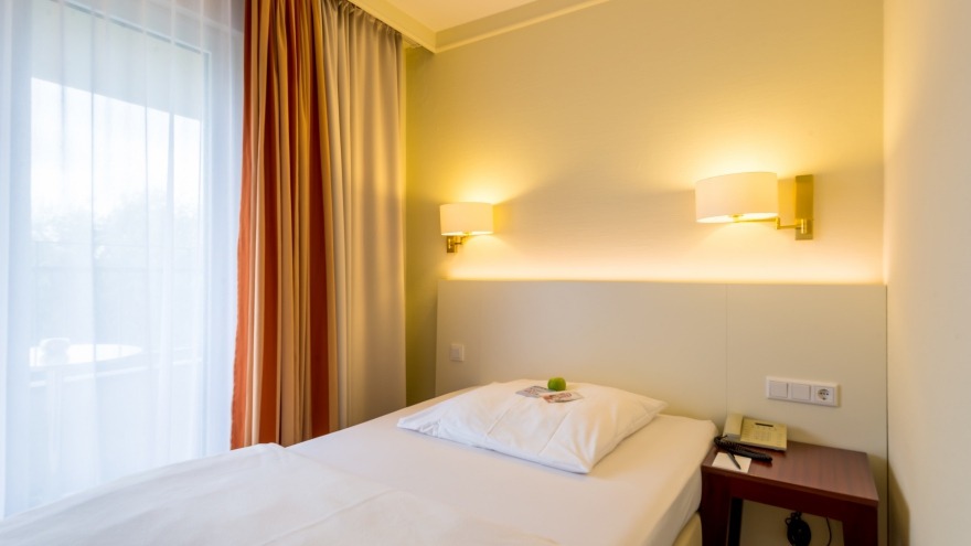 we also provide some standard single rooms with balcony access