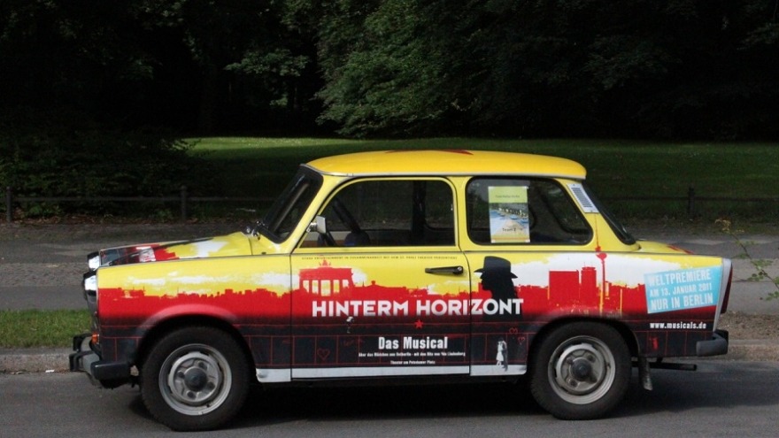 relexa hotel Berlin - German car - called TRABI