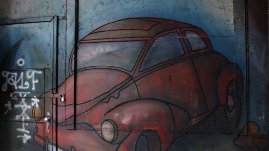 relexa hotel Berlin - Graffitti at the GRIPS theatre