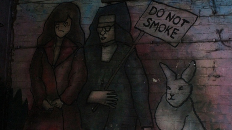 relexa hotel Berlin - Graffitti at the GRIPS theatre