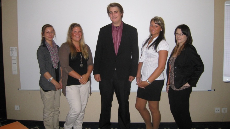 unsere neuen Auszubildenden August 2011