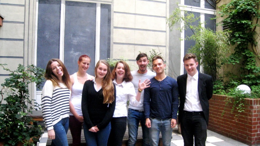 unsere neuen Auszubildenden August 2015